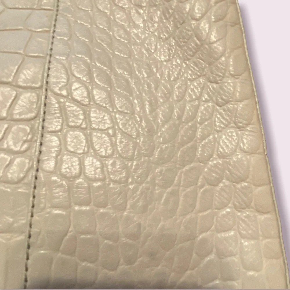 BRAHMIN White Bag Large Shoulder Pebble Off-White - Picture 9 of 13